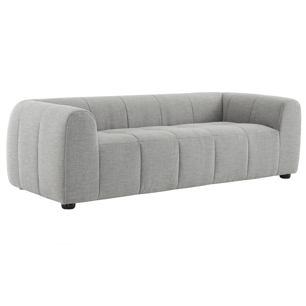 Liana Upholstered Fabric Sofa. Picture 1