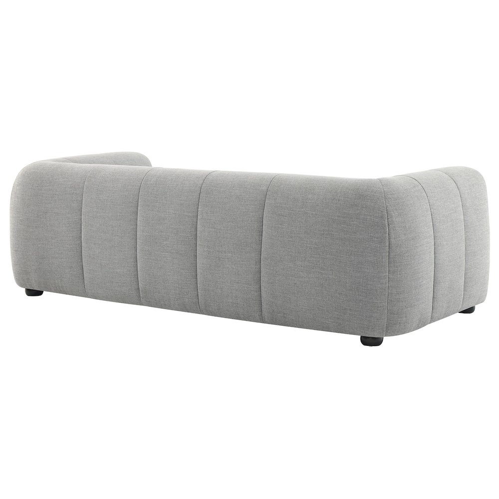 Liana Upholstered Fabric Sofa. Picture 5