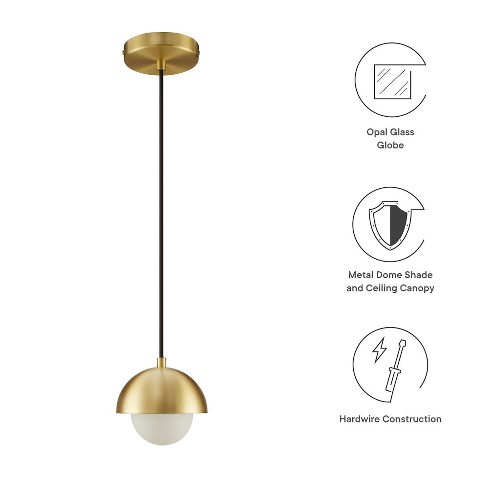 Eclipse Globe Pendant Light. Picture 3