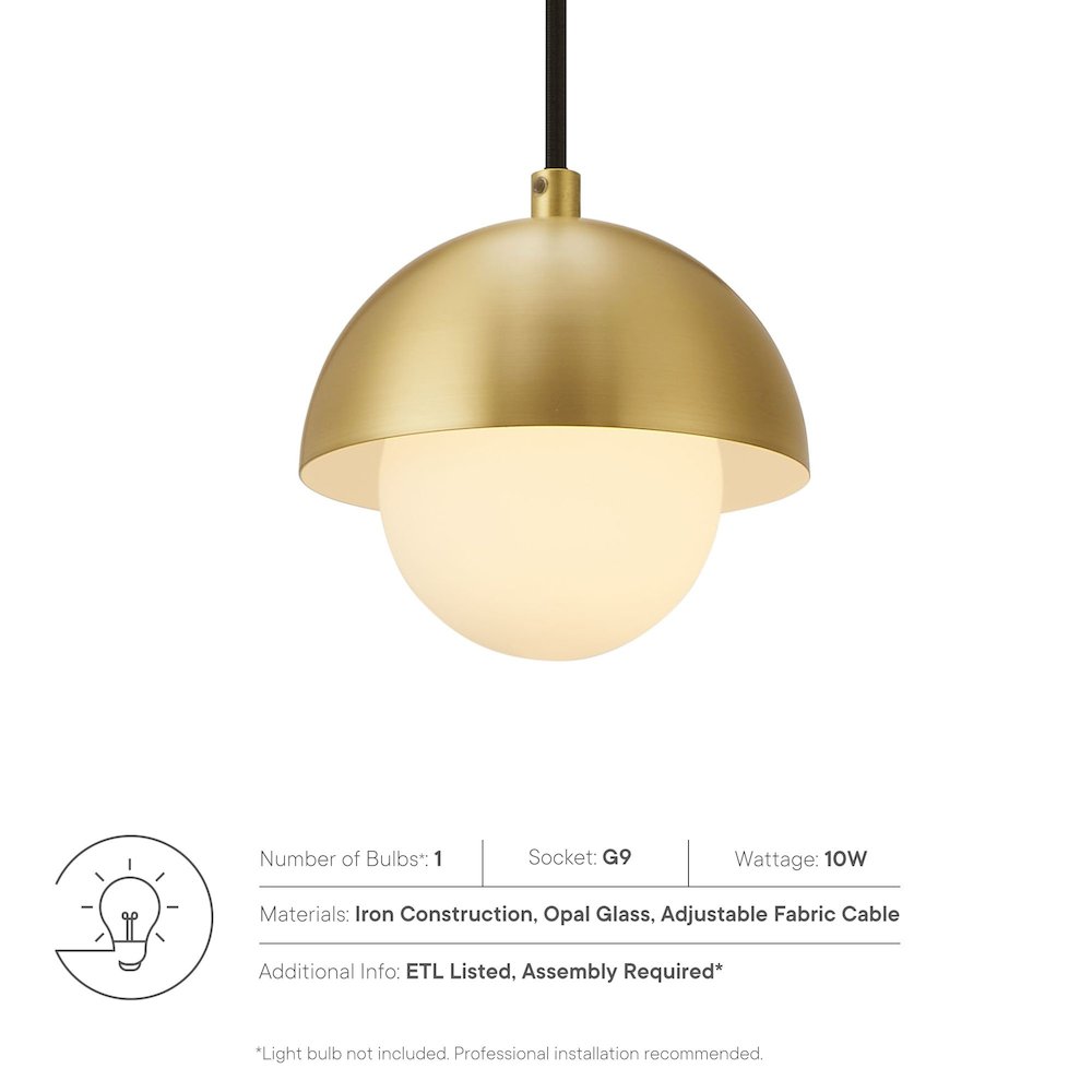 Eclipse Globe Pendant Light. Picture 4