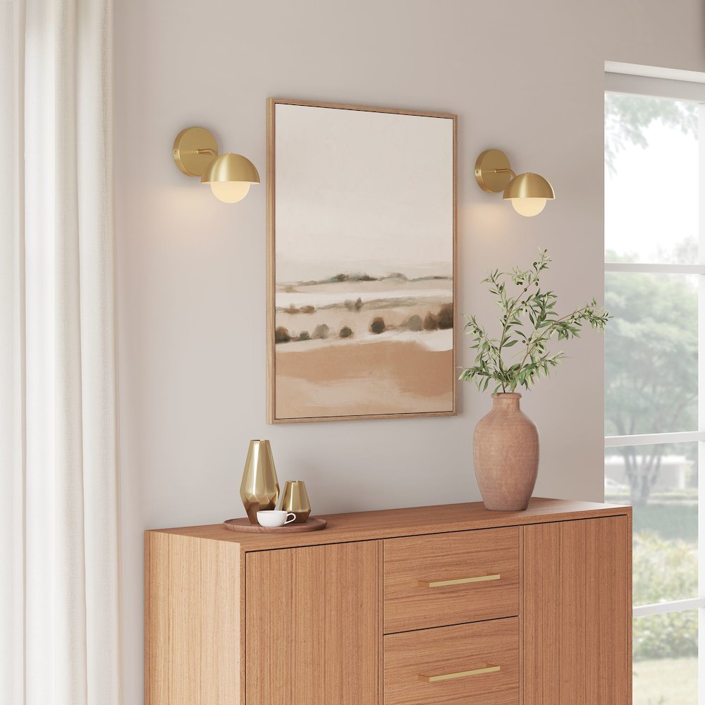 Eclipse Globe Wall Sconce. Picture 9