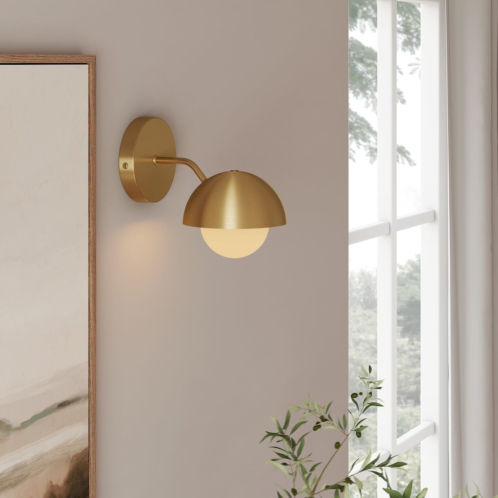 Eclipse Globe Wall Sconce. Picture 10