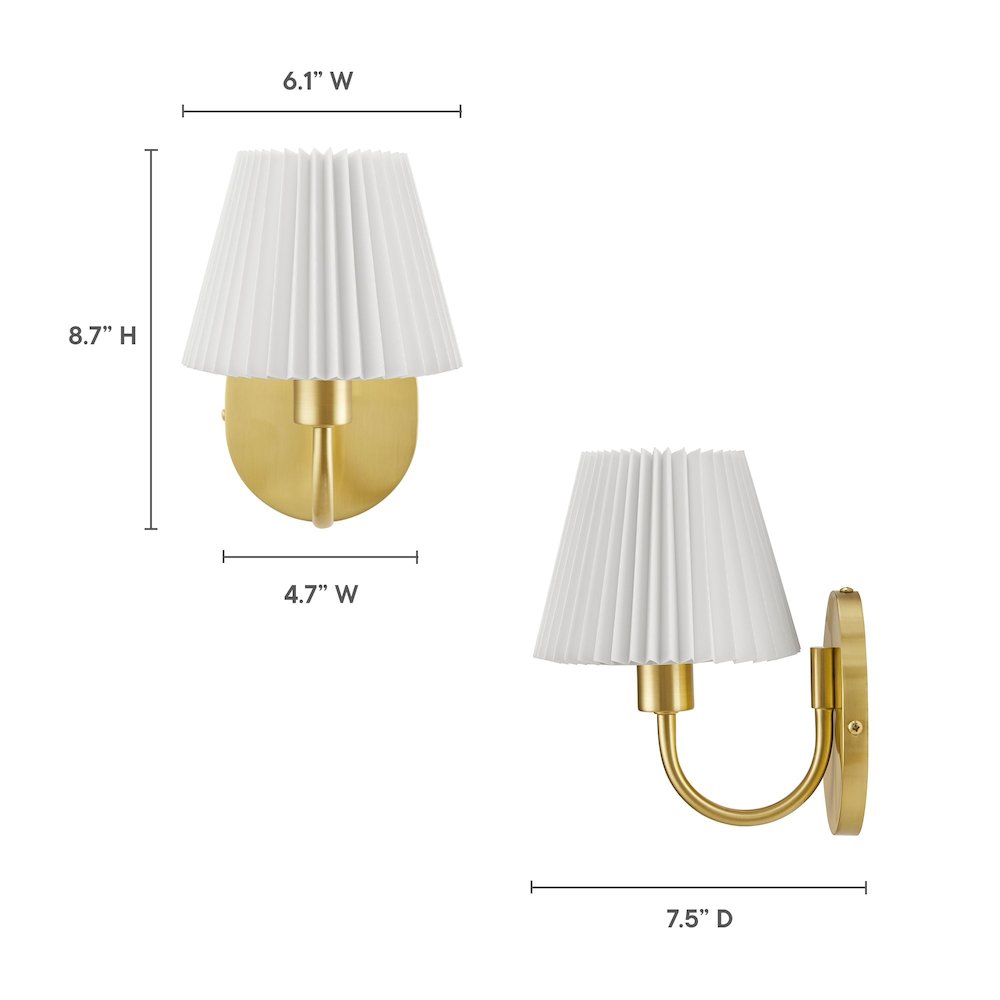 Wave Wall Sconce. Picture 2