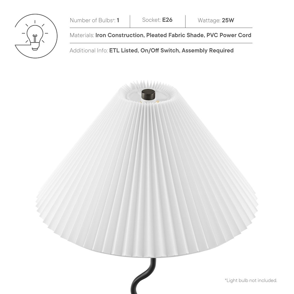Wave Squiggle Floor Lamp. Picture 3