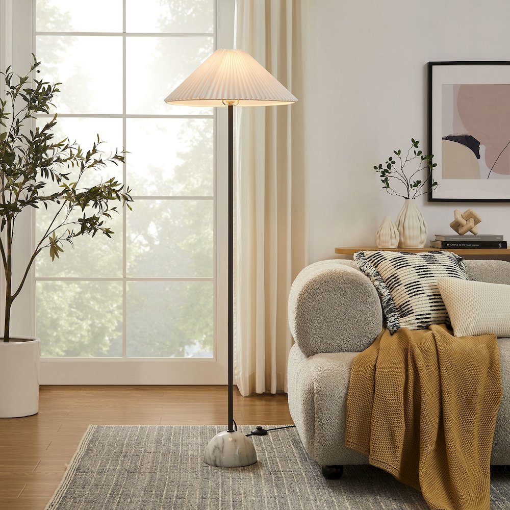 Illusion Marble Dome Floor Lamp. Picture 8
