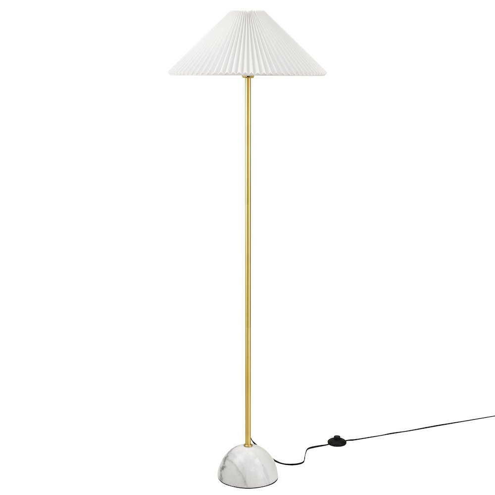 Illusion Marble Dome Floor Lamp. Picture 1