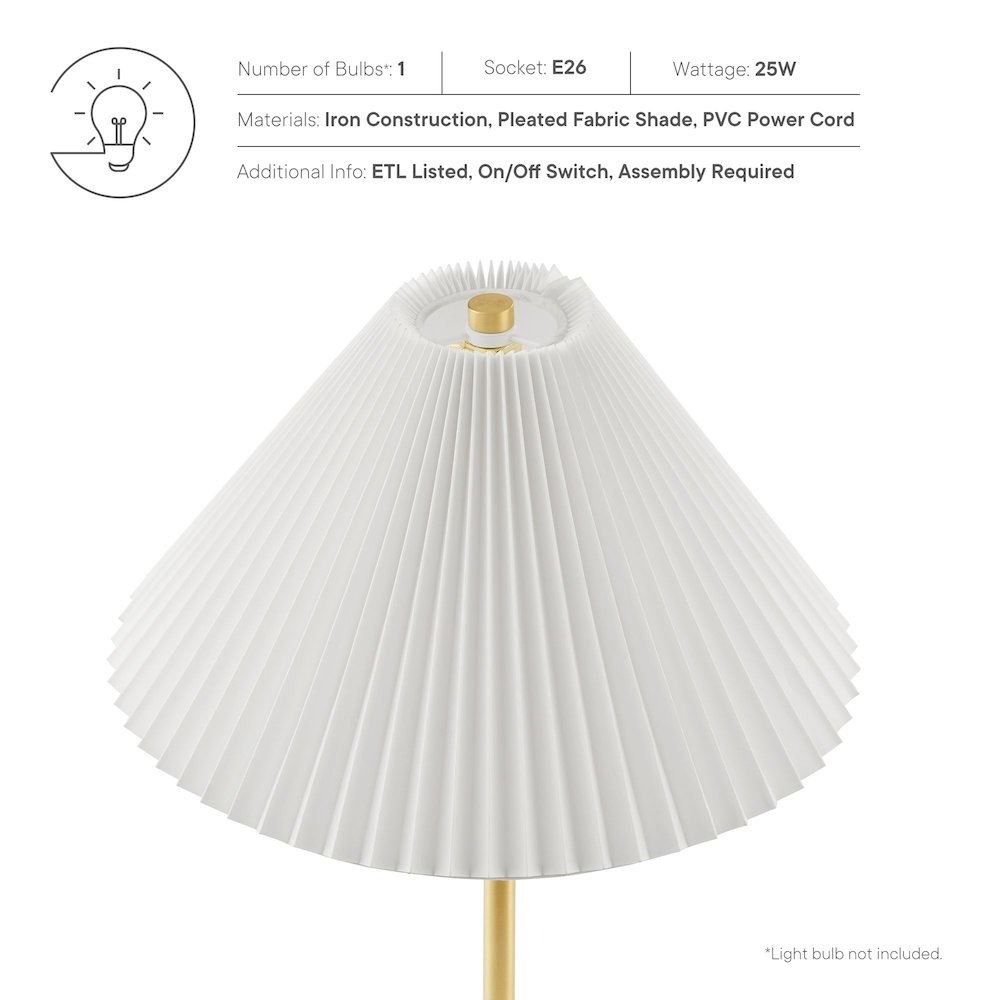 Illusion Marble Dome Floor Lamp. Picture 3