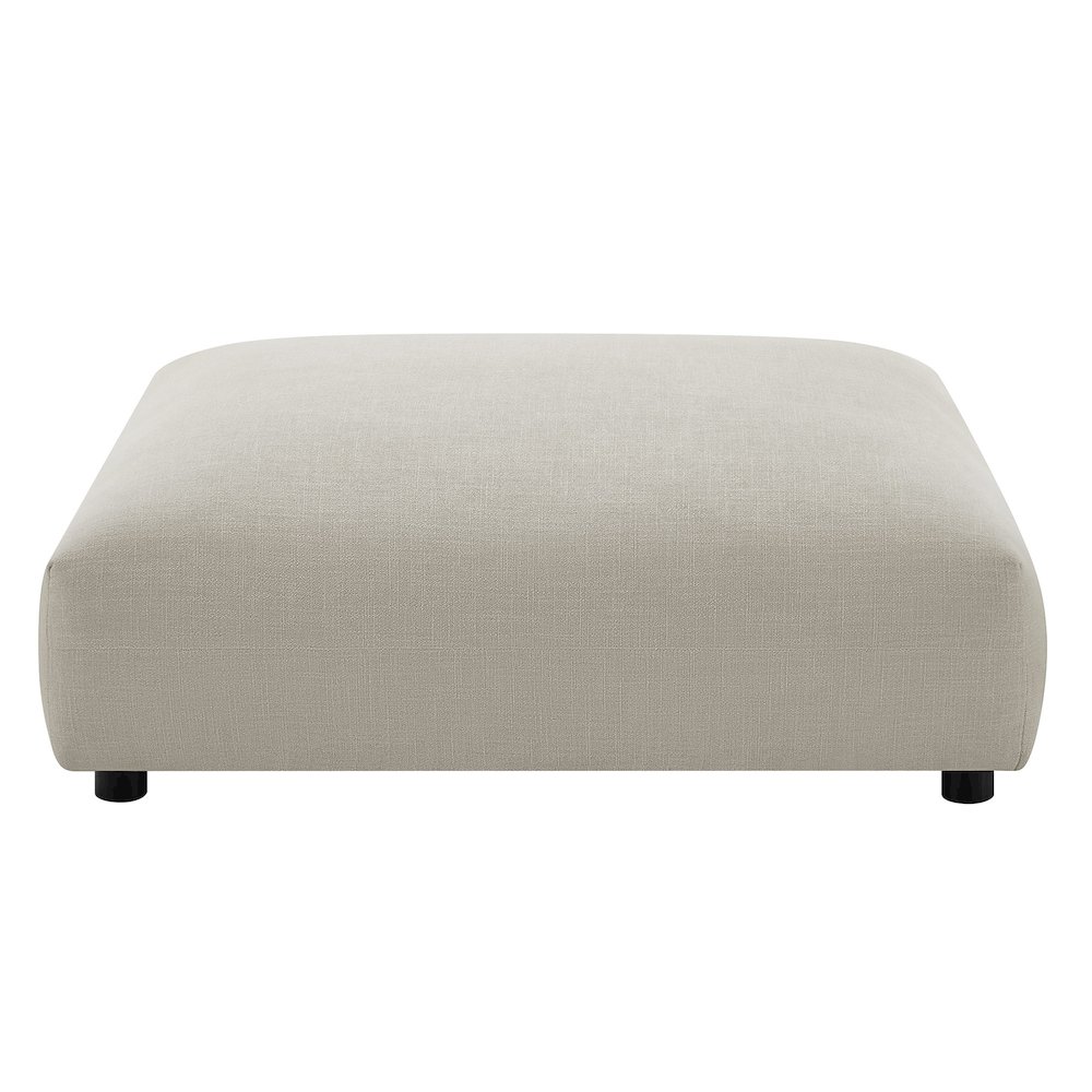 Solace Modular Upholstered Fabric Ottoman. Picture 4