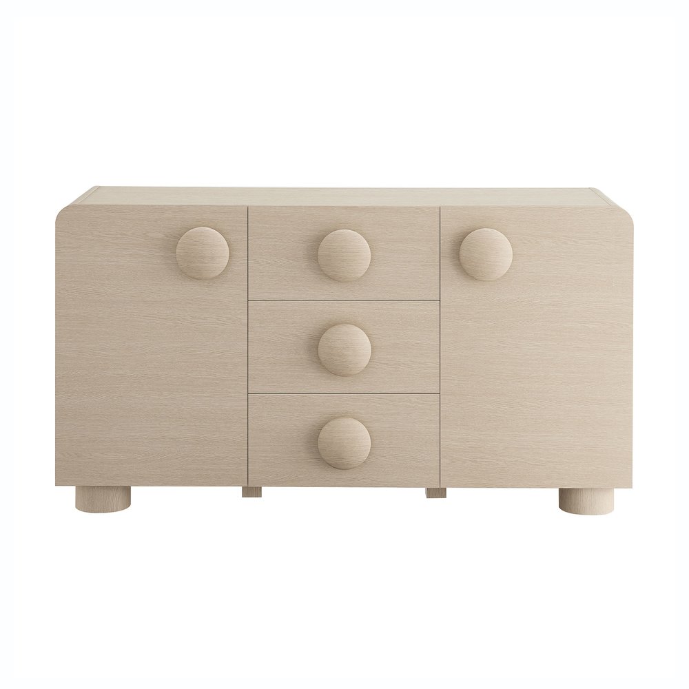 Sonnet 57" Sideboard Storage Cabinet. Picture 5