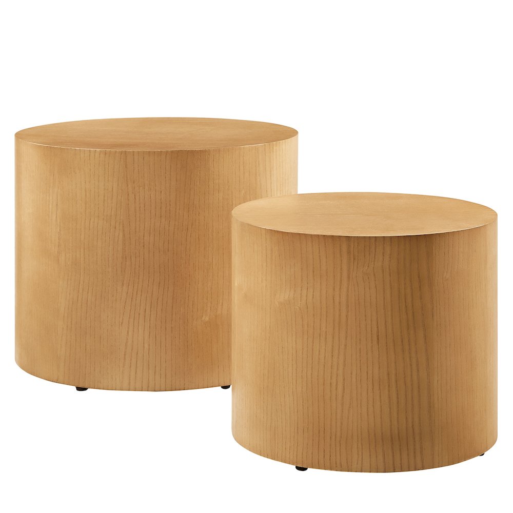 Amani Round Nesting Coffee Tables Set of 2. Picture 5