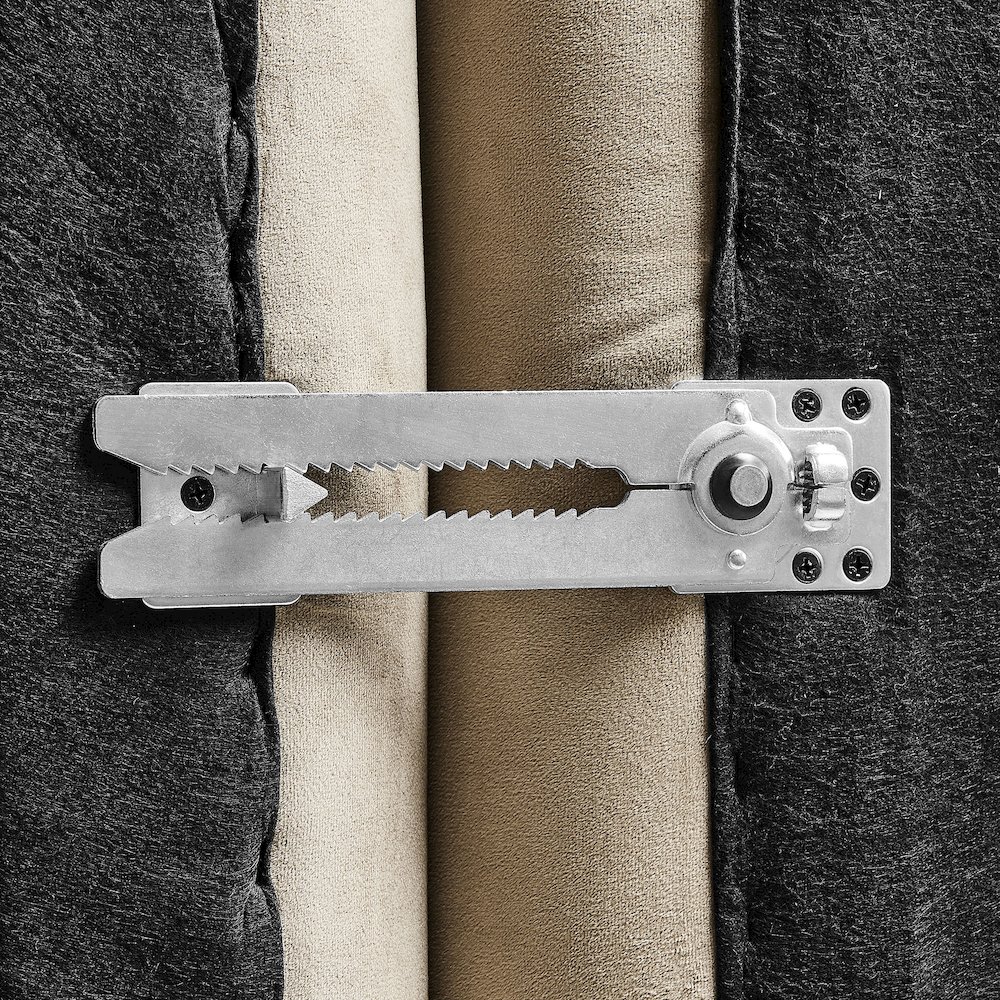Jubilee Modular Performance Velvet Armless Loveseat. Picture 8