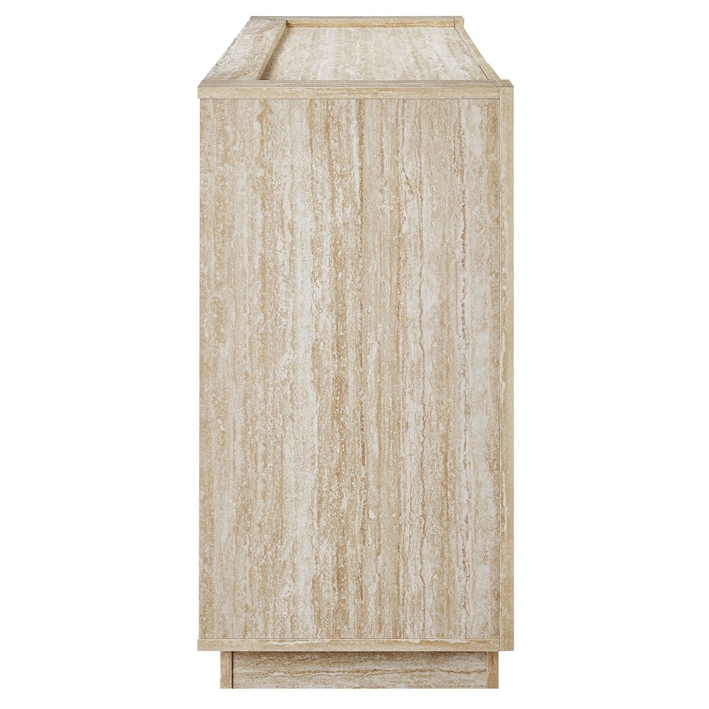 Hollis 59" Travertine Sideboard. Picture 4