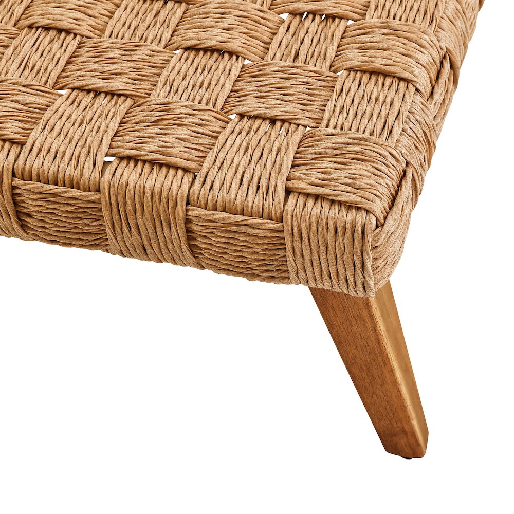 Thames Outdoor Patio Wicker Outdoor Patio Rattan Coffee Table. Picture 7