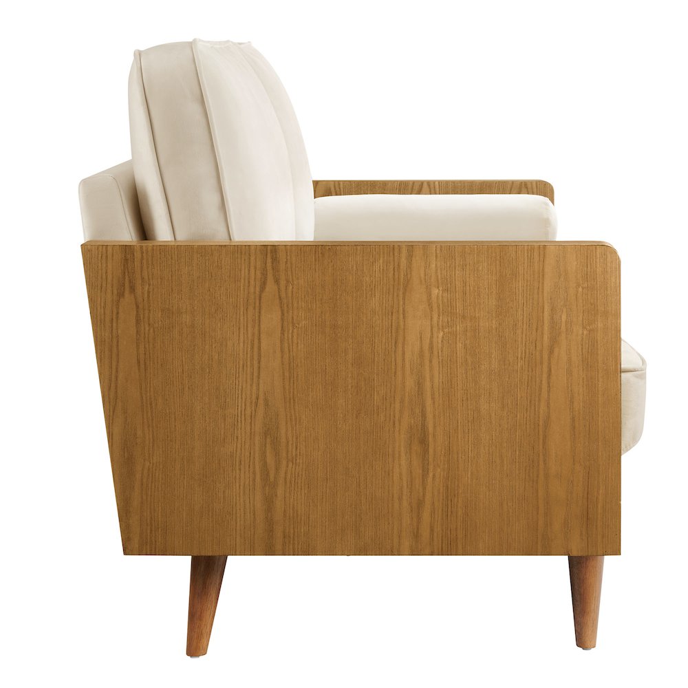 Kellan Performance Velvet Sofa. Picture 4