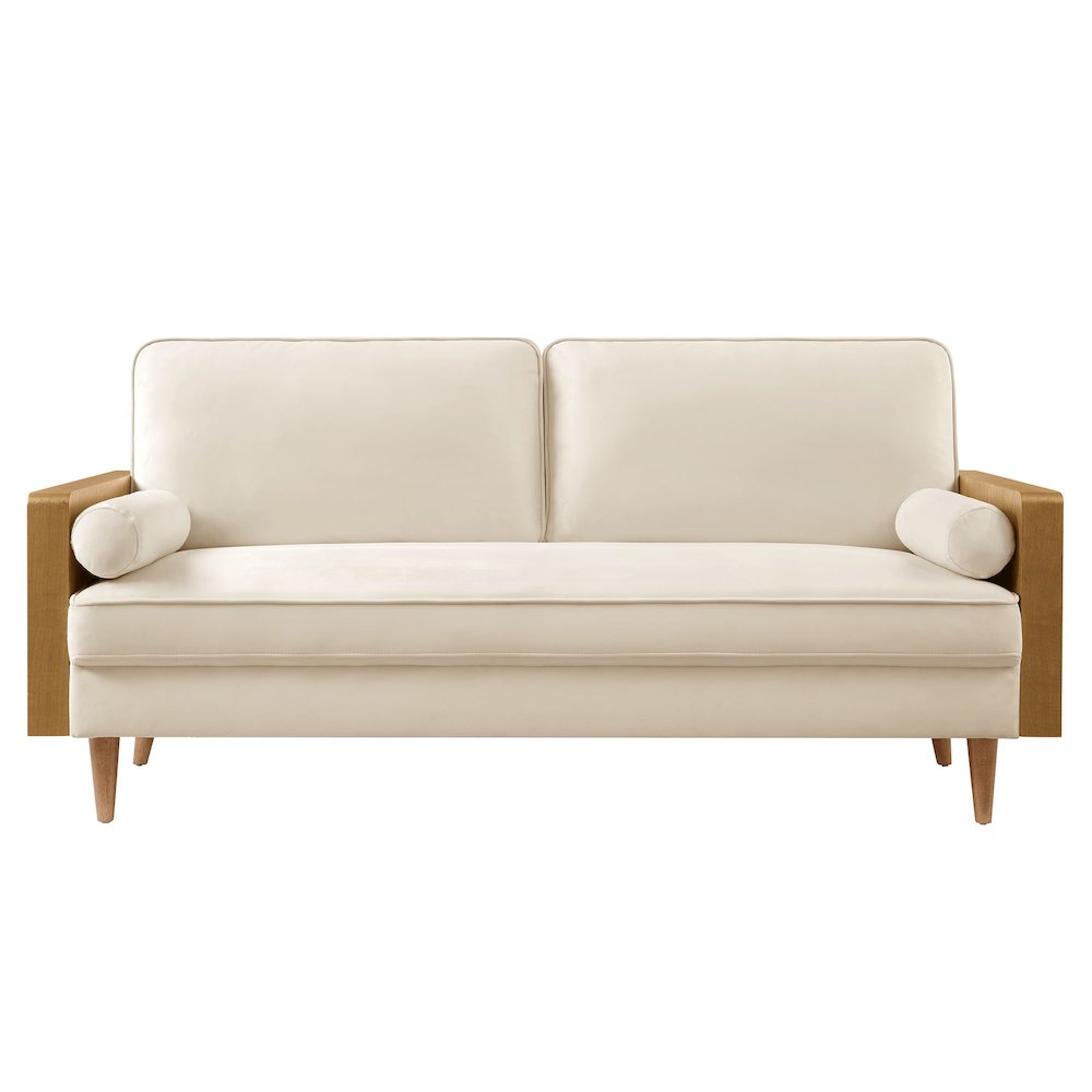 Kellan Performance Velvet Sofa. Picture 6