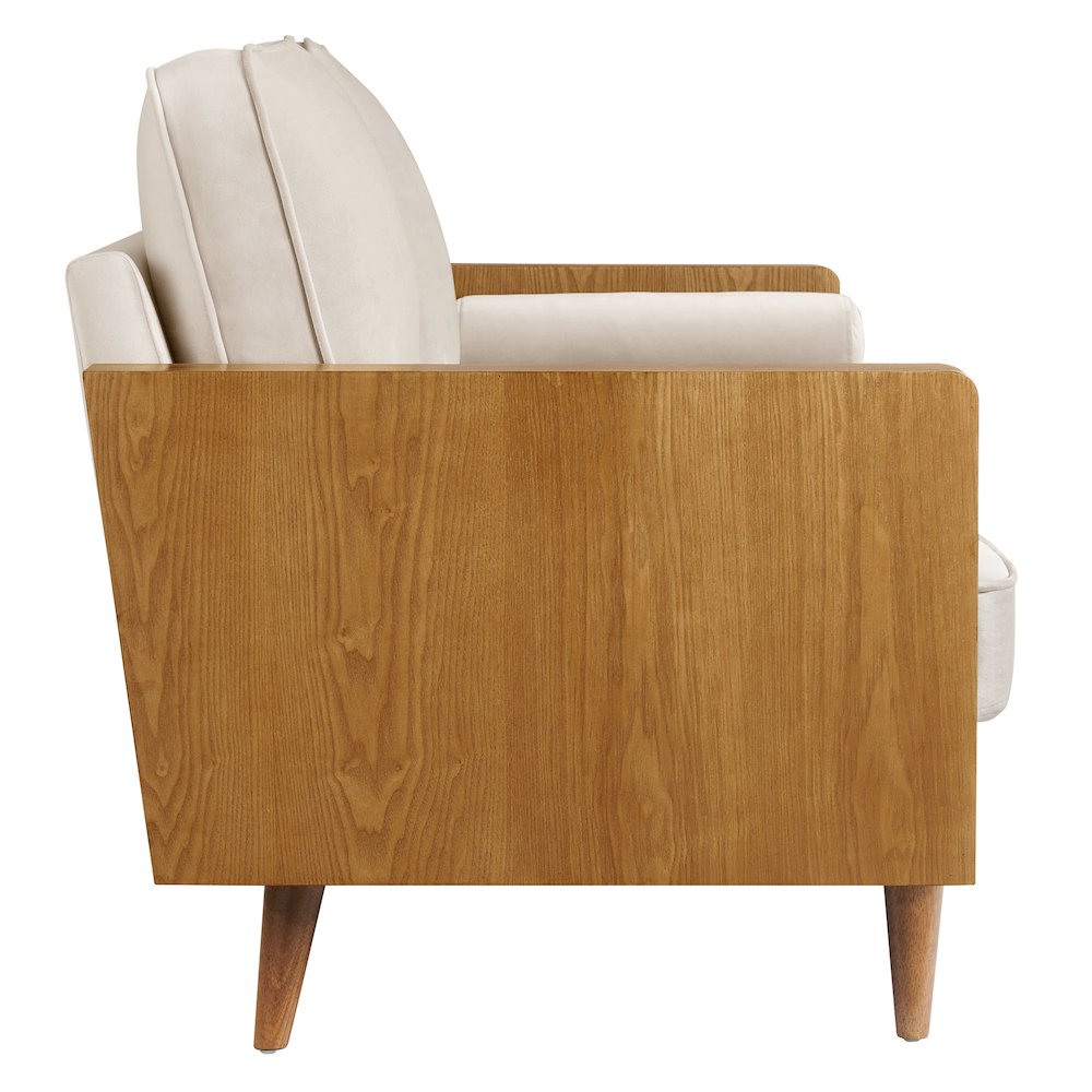 Kellan Performance Velvet Sofa. Picture 4