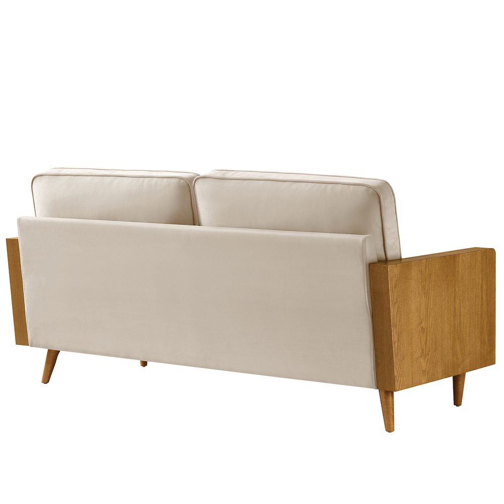 Kellan Performance Velvet Sofa. Picture 5