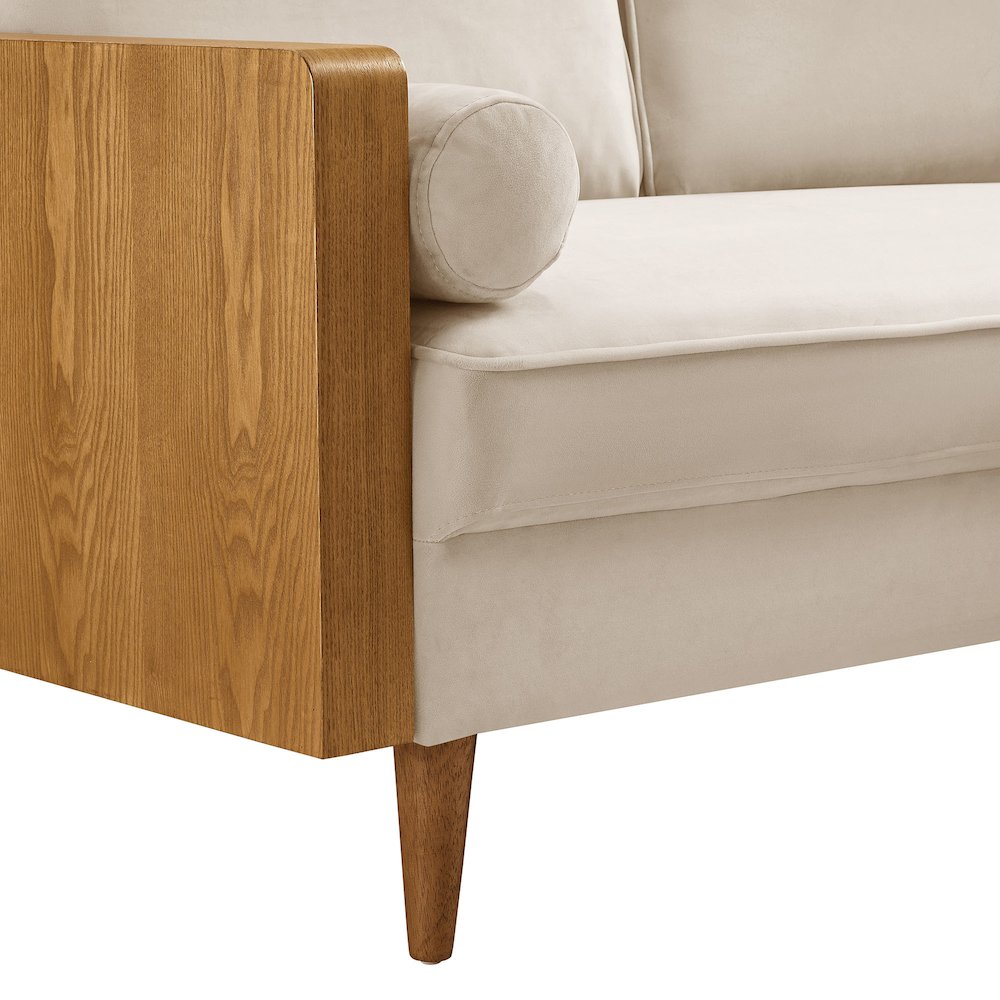 Kellan Performance Velvet Sofa. Picture 7