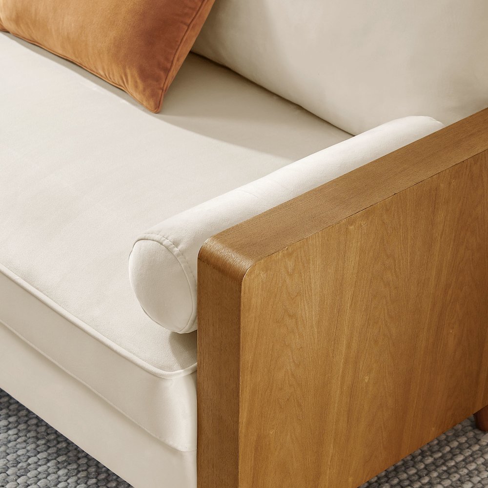 Kellan Performance Velvet Loveseat. Picture 9