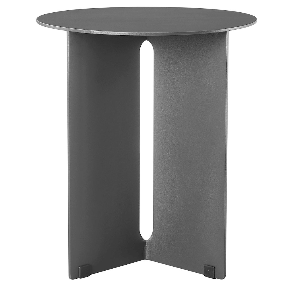 Tecton Outdoor Patio Aluminum Side Table. Picture 1