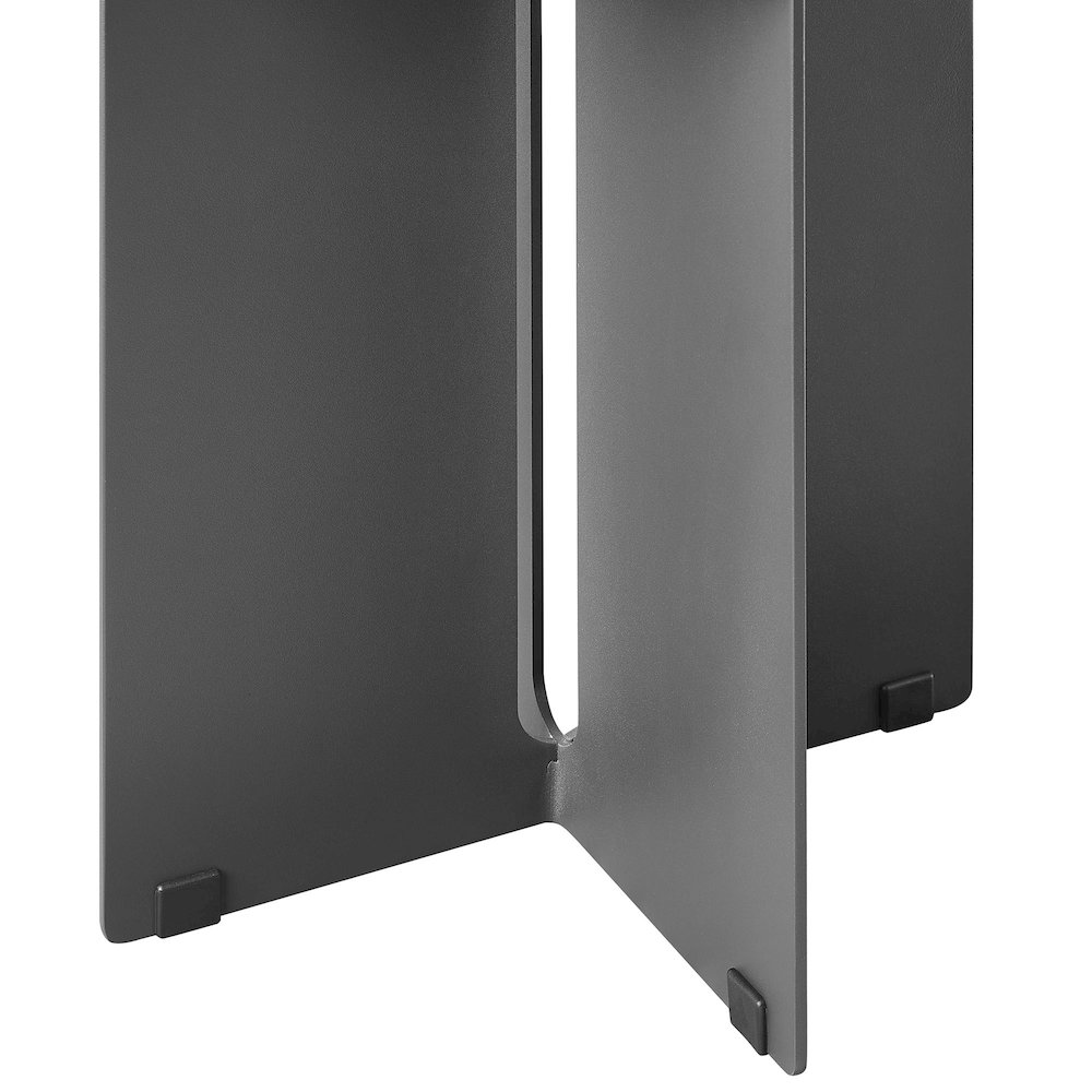 Tecton Outdoor Patio Aluminum Side Table. Picture 5
