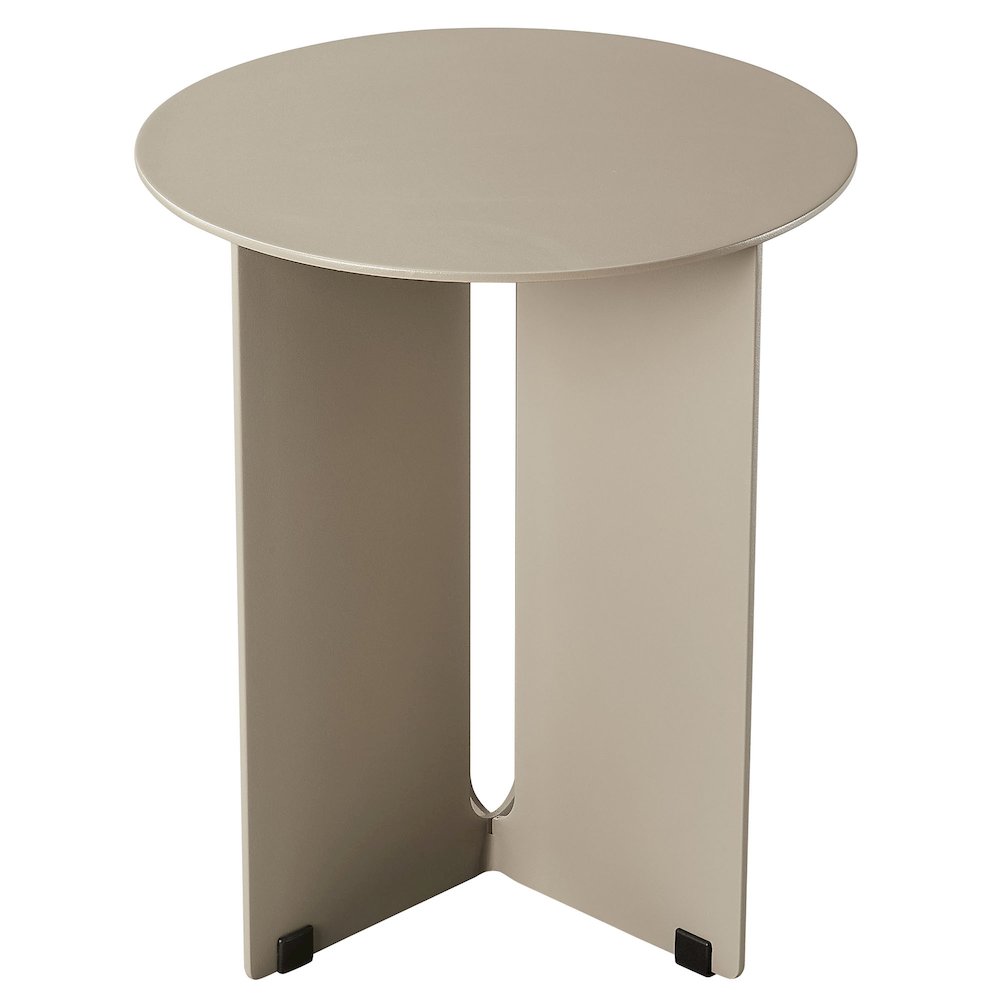Tecton Outdoor Patio Aluminum Side Table. Picture 4