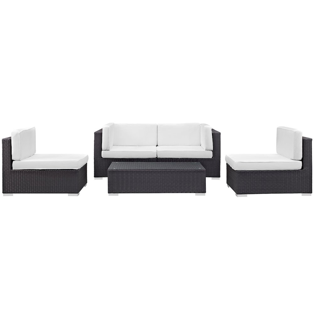 Camfora 5 Piece Outdoor Patio Sectional Set. Picture 1