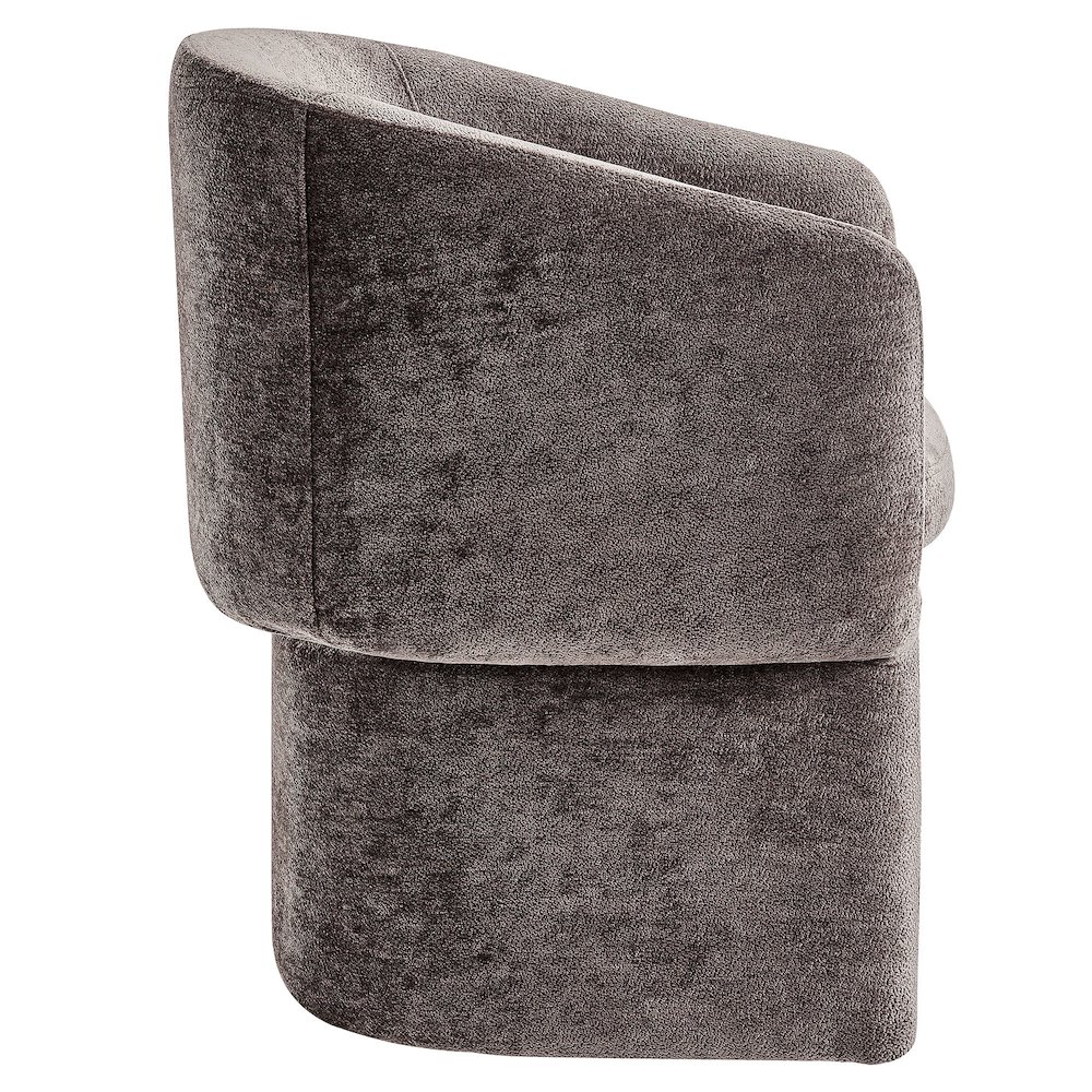 Verity Chenille Dining Armchair. Picture 4