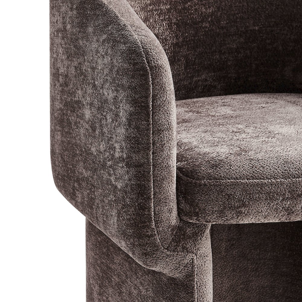 Verity Chenille Dining Armchair. Picture 7