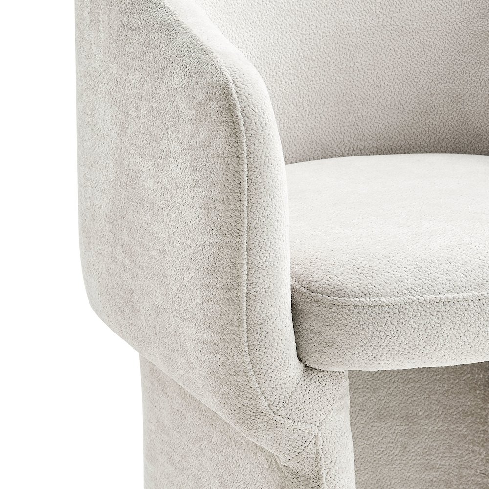 Verity Chenille Dining Armchair. Picture 7