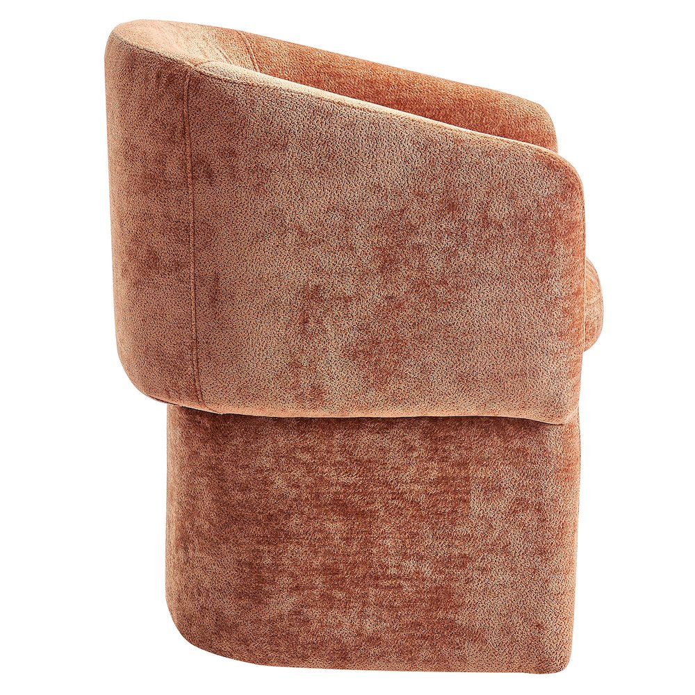 Verity Chenille Dining Armchair. Picture 4
