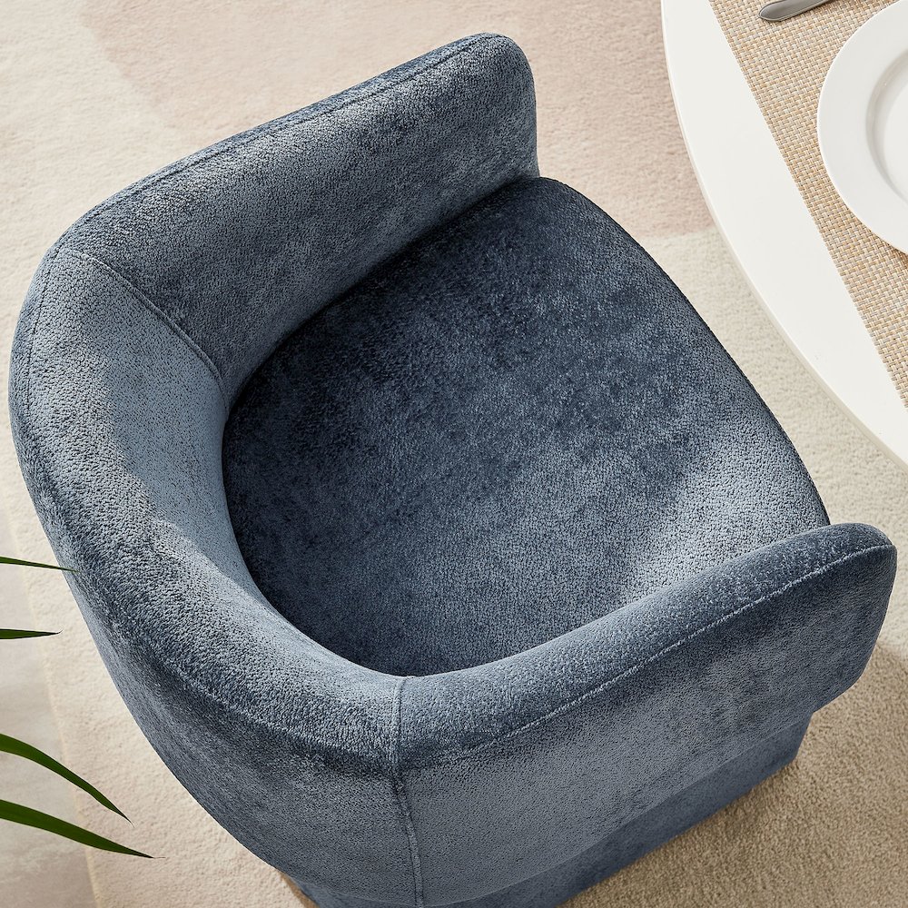 Verity Chenille Dining Armchair. Picture 10