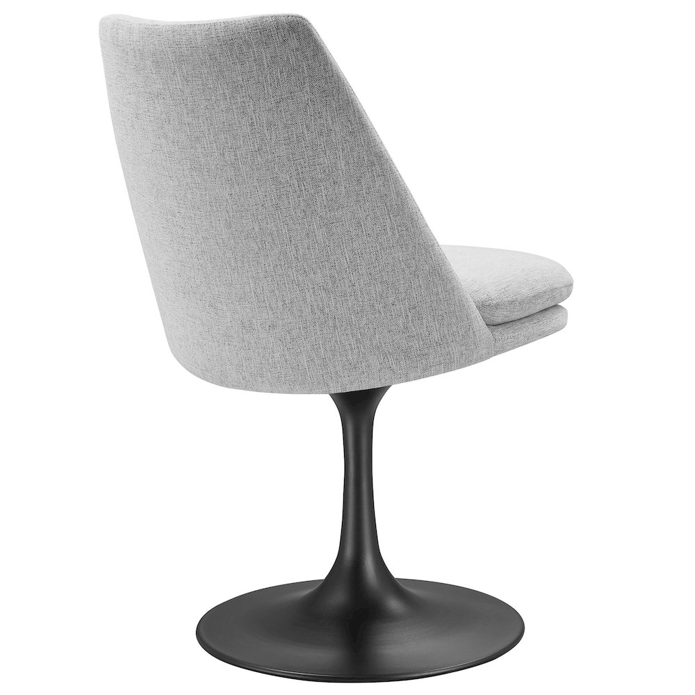 Lippa Swivel Dining Upholstered Side Chair. Picture 5