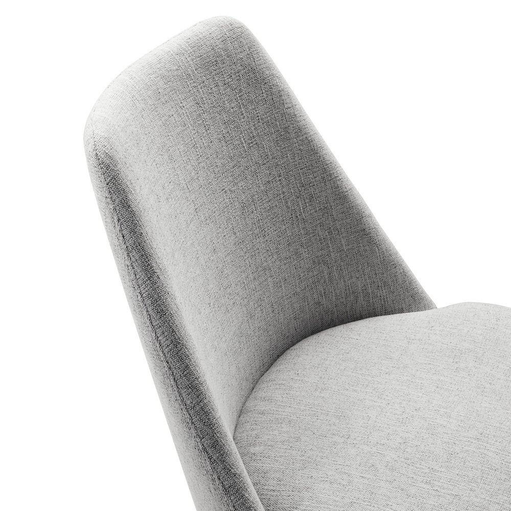Lippa Swivel Dining Upholstered Side Chair. Picture 7