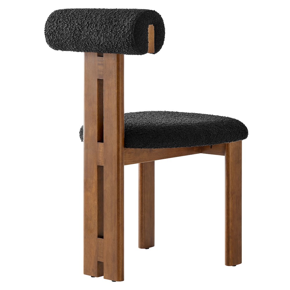 Torian Boucle Fabric Dining Chair Set of 2. Picture 6