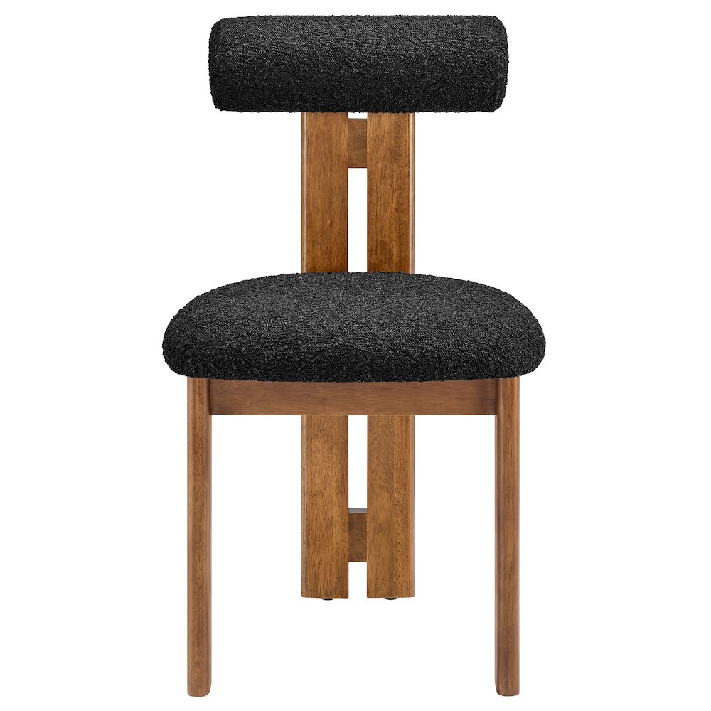 Torian Boucle Fabric Dining Chair Set of 2. Picture 7
