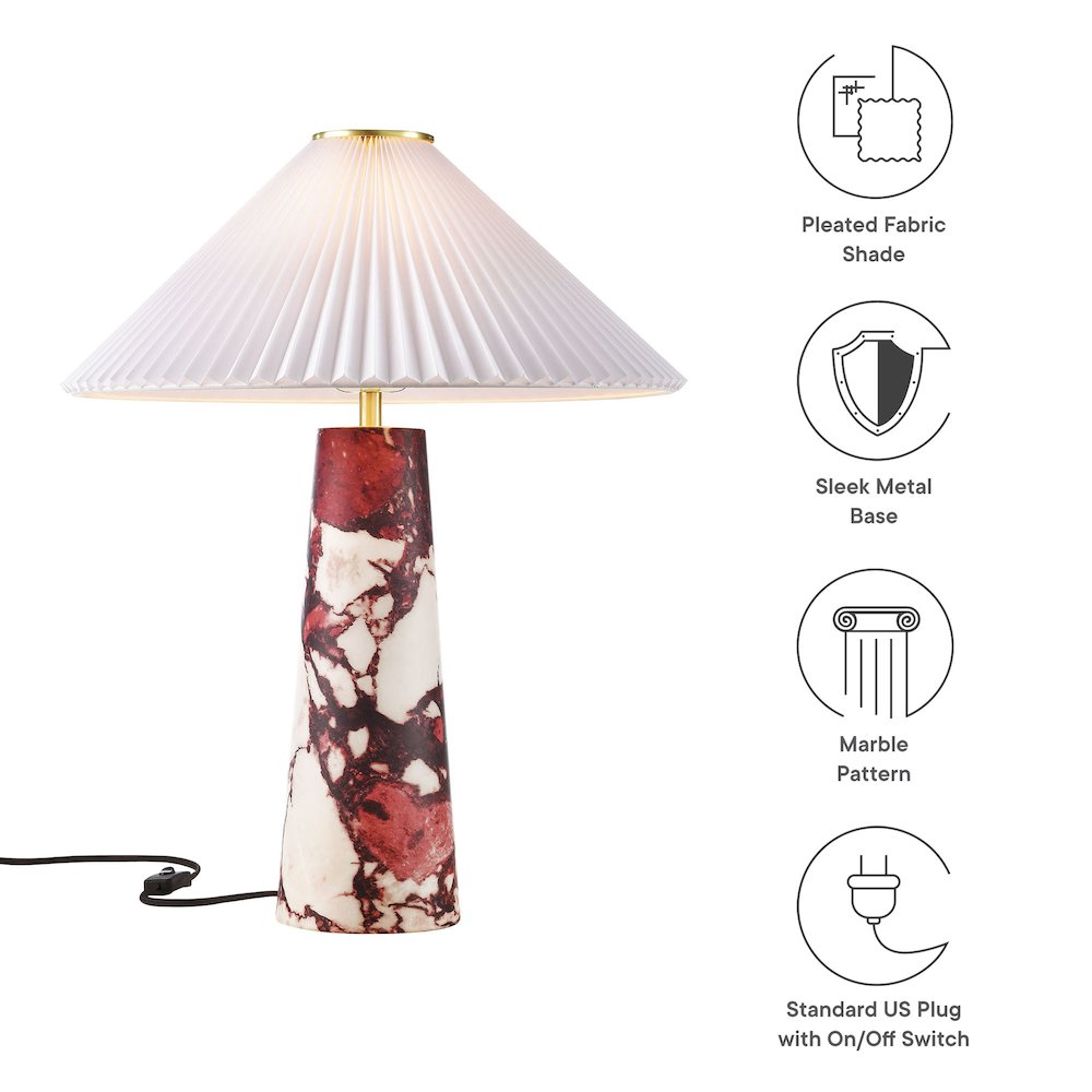 Nera Marble Table Lamp. Picture 4