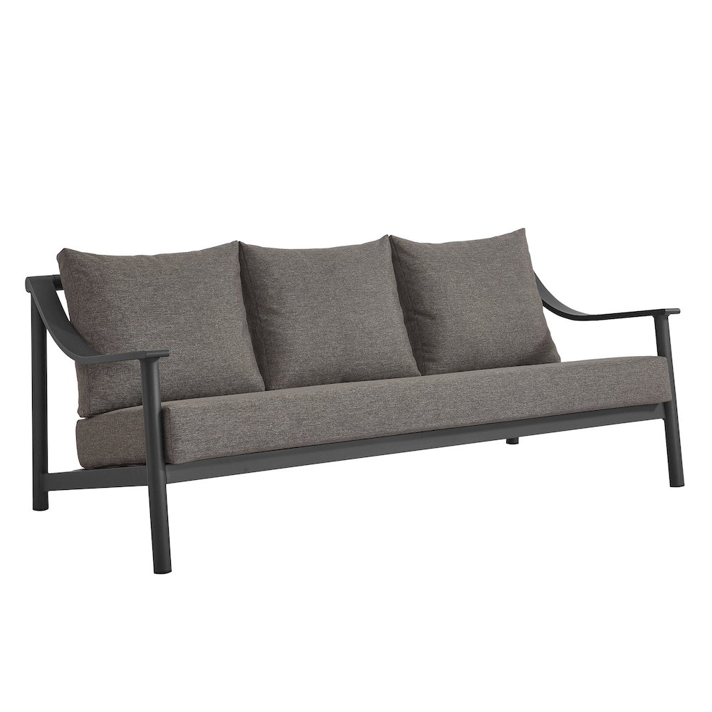 Terrace Outdoor Patio Aluminum Sofa. Picture 1