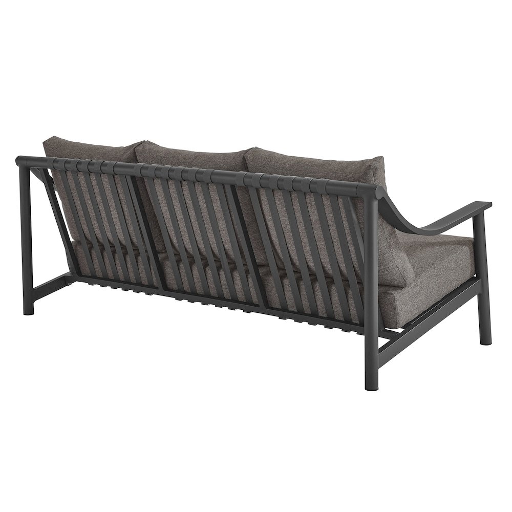 Terrace Outdoor Patio Aluminum Sofa. Picture 5