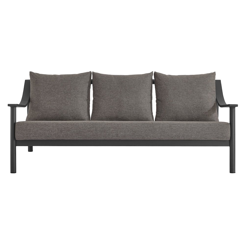 Terrace Outdoor Patio Aluminum Sofa. Picture 6