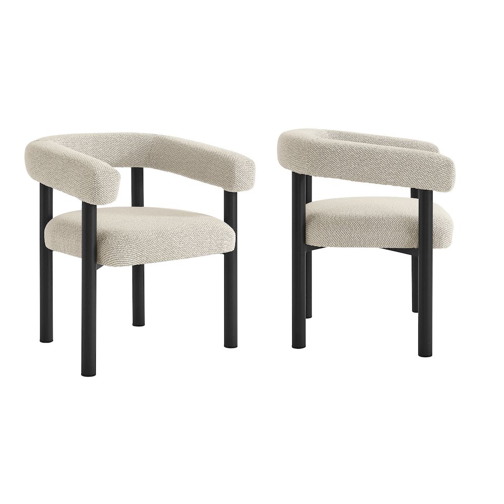 Nautica Outdoor Patio Aluminum Dining Armchairs Set of 2. Picture 1