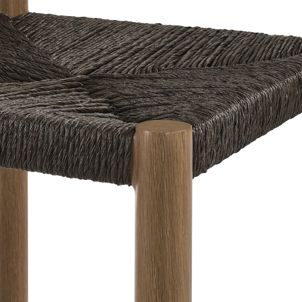 Parkland Outdoor Patio Rattan and Aluminum Bar Stools Set of 2. Picture 8