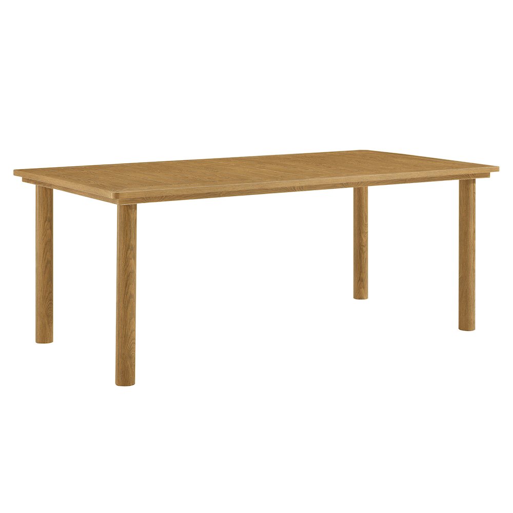 Parkland 76" Outdoor Patio Aluminum Dining Table. Picture 1