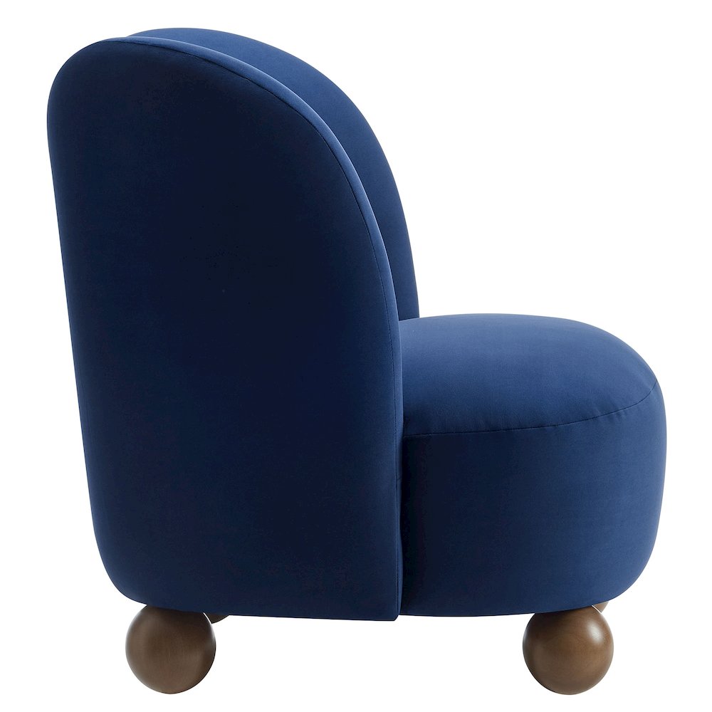 Monroe Performance Velvet Accent Chair. Picture 4
