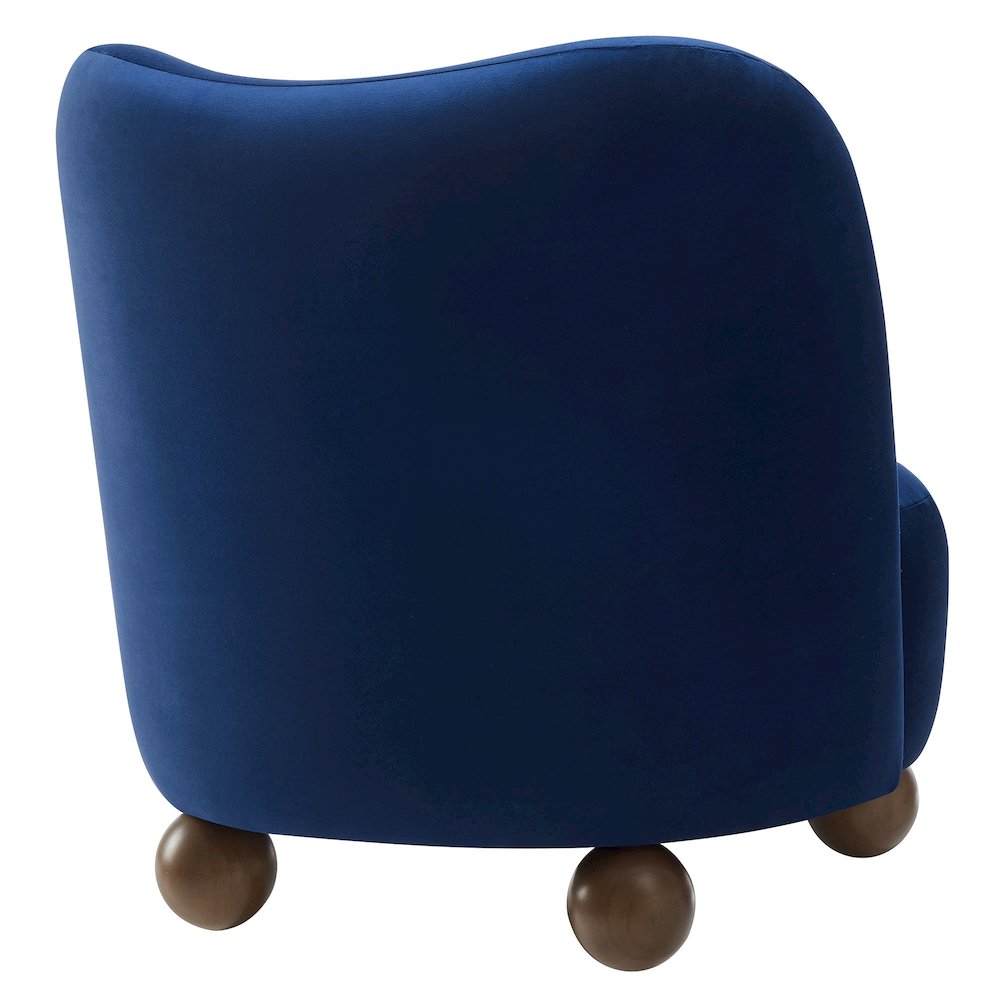 Monroe Performance Velvet Accent Chair. Picture 5