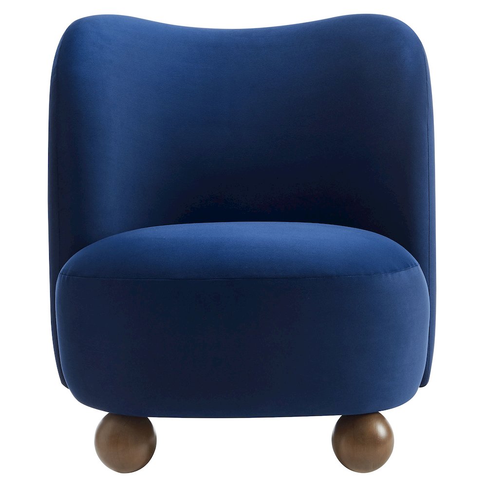 Monroe Performance Velvet Accent Chair. Picture 6