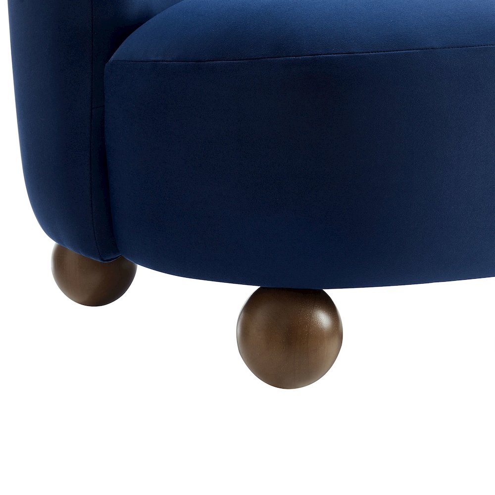 Monroe Performance Velvet Accent Chair. Picture 7
