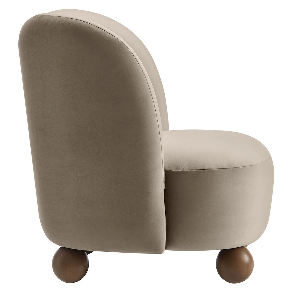 Monroe Performance Velvet Accent Chair. Picture 4