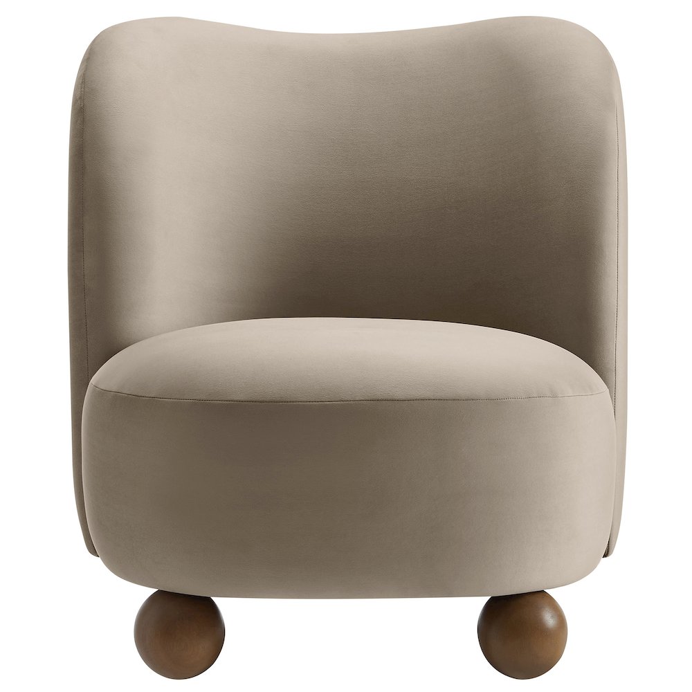 Monroe Performance Velvet Accent Chair. Picture 6