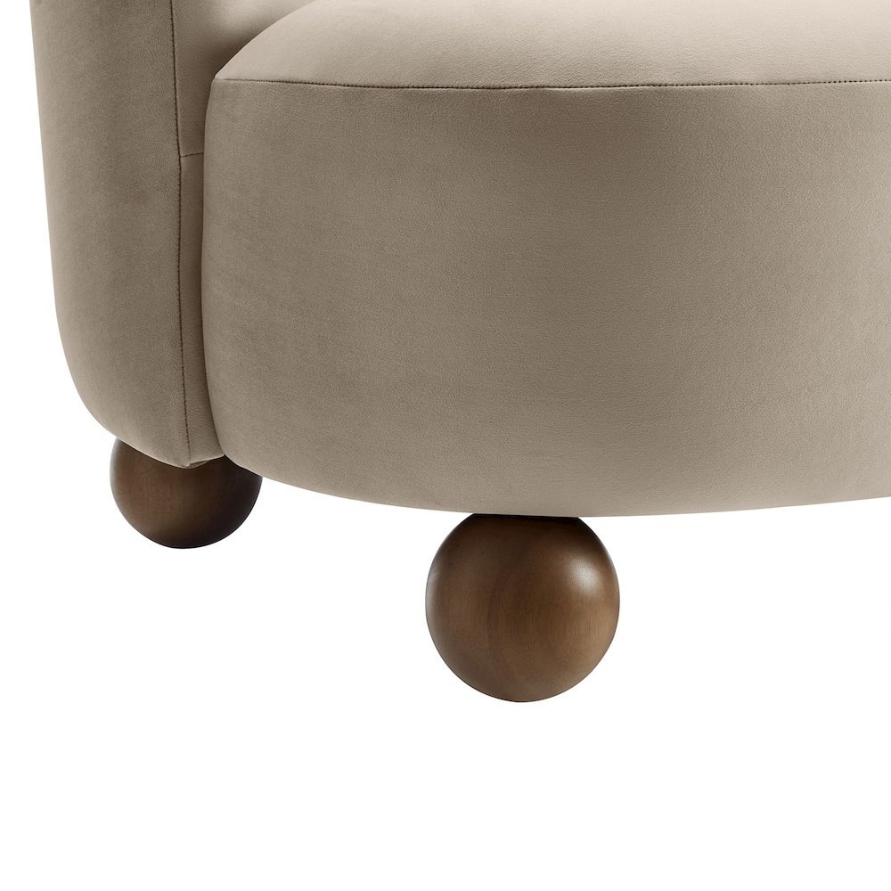 Monroe Performance Velvet Accent Chair. Picture 7